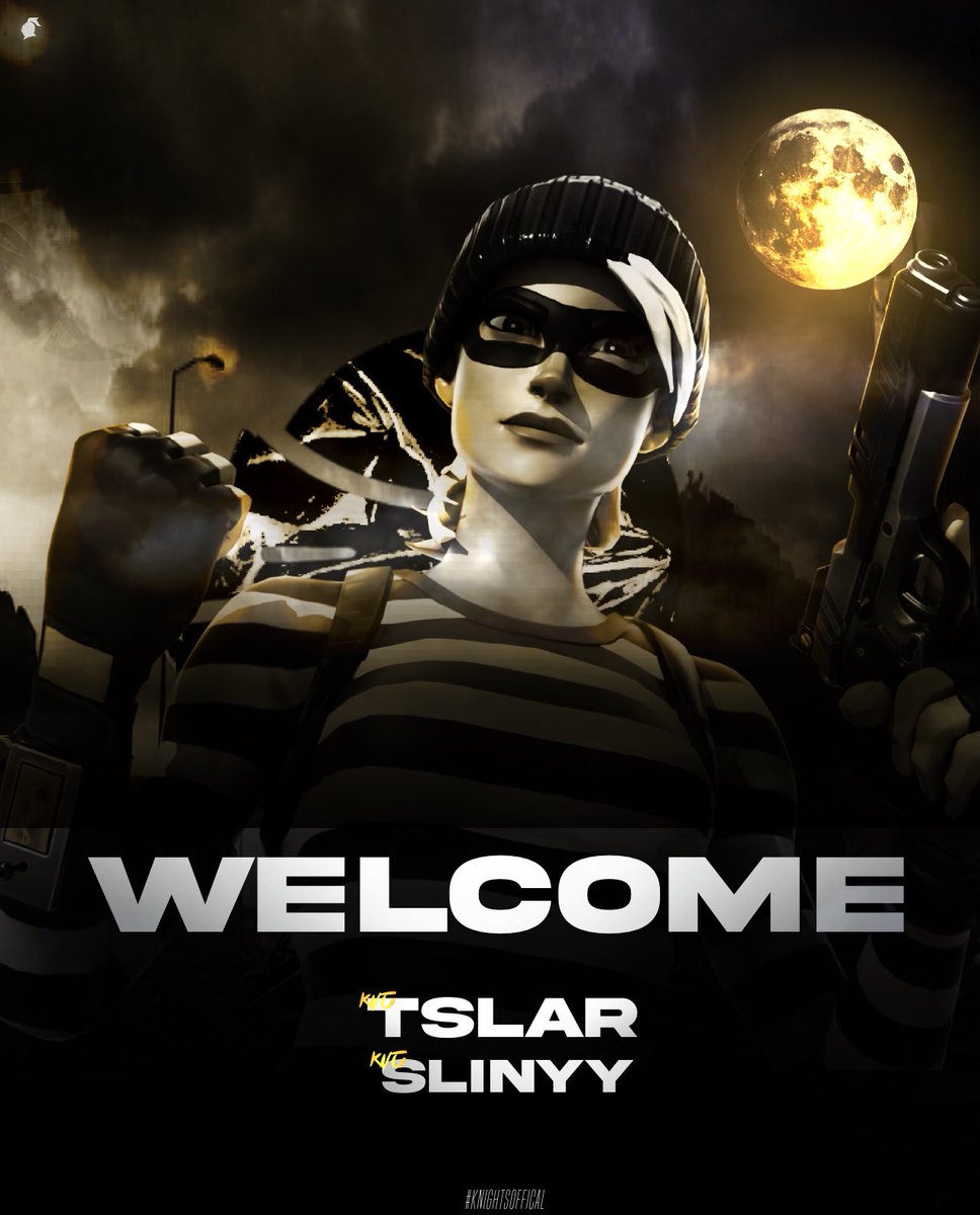 ⚔️ The Knights welcome the new legends to the family!
KNG | <a href="/vSlinyy/">ِ</a> 
KNG | <a href="/tslar12/">KNG Tslar</a> 
#KNIGHTSOFFICAL
#Fortnite