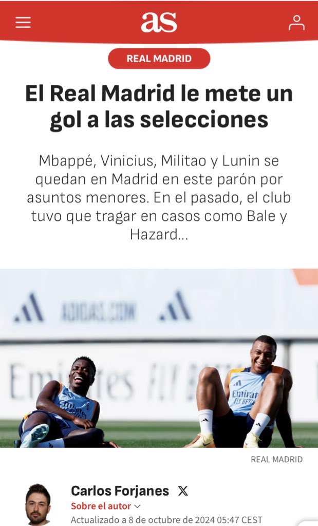 <a href="/partidazocope/">El Partidazo de COPE</a> <a href="/guilleuzquiano/">Guille Uzquiano</a> <a href="/SEFutbol/">Selección Española Masculina de Fútbol</a> Aquí por lo que sea no te parecía poco ético, ¿Cómo es posible?