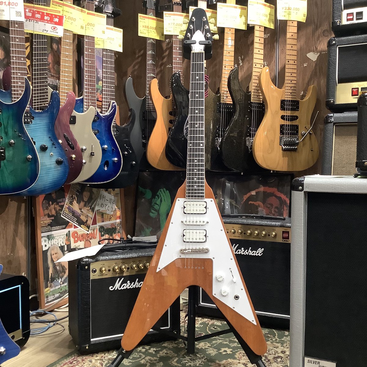 中古】Psychedelic Guitars / PSY Custom V 【梅田店】 現在生産終了し