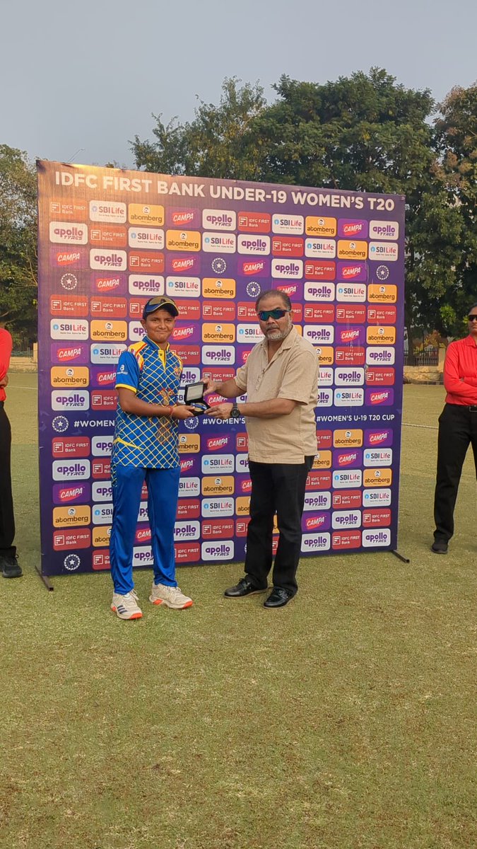 apsprtcbangalor's tweet image. The Karnataka Under-19 Girls Cricket Team emerged as Champions in the tournament held at Kolkata. 
We are proud to share that  Nandhini Chauhan, a student of Army Public School PRTC, Bangalore Class 10, was a part of the winning team. 
#apsprtc 
#Championship