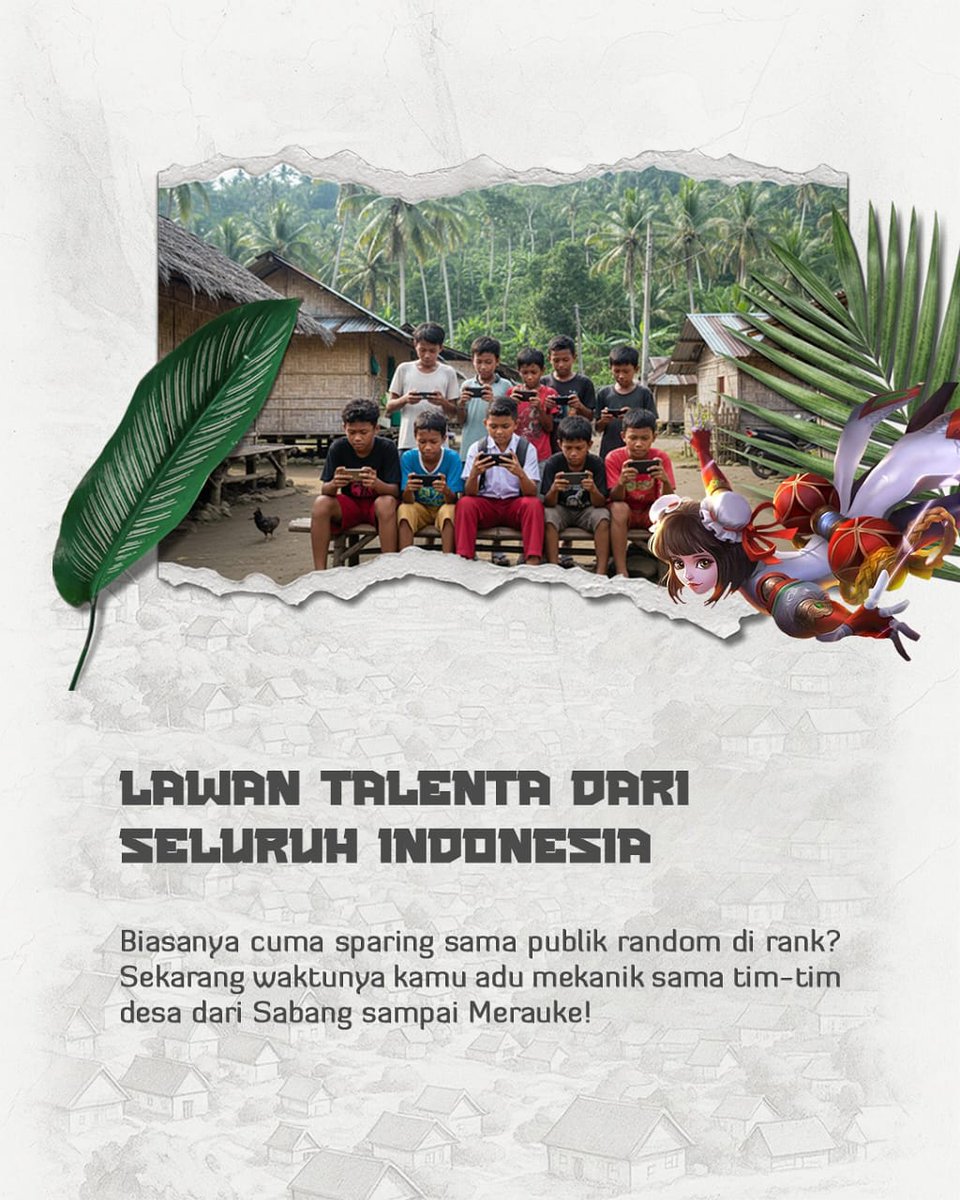 dorisimelda77's tweet photo. Saatnya Buktiin Skill-mu di Liga Desa Esport 2026!* 🎮
Jangan cuma jadi penonton - gabung dan tunjukin kemampuan terbaikmu di ajang paling seru antar desa se-Indonesia! 💪
🏆 Rebut Kesempatan https://t.co/HyuRlB5Lv4