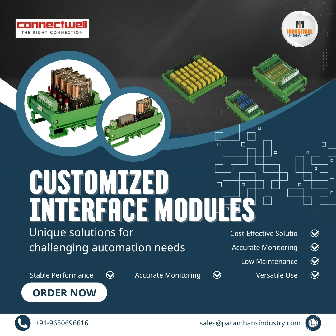 industrial_mrt's tweet image. Facing a challenging automation need? Get the right connection with CONNECTWELL Customized Interface Modules! 💡

We offer unique, tailor-made solutions for:
Stable Performance
Solve your I/O challenges efficiently!
ORDER NOW
#Connectwell #InterfaceModules #CustomAutomation