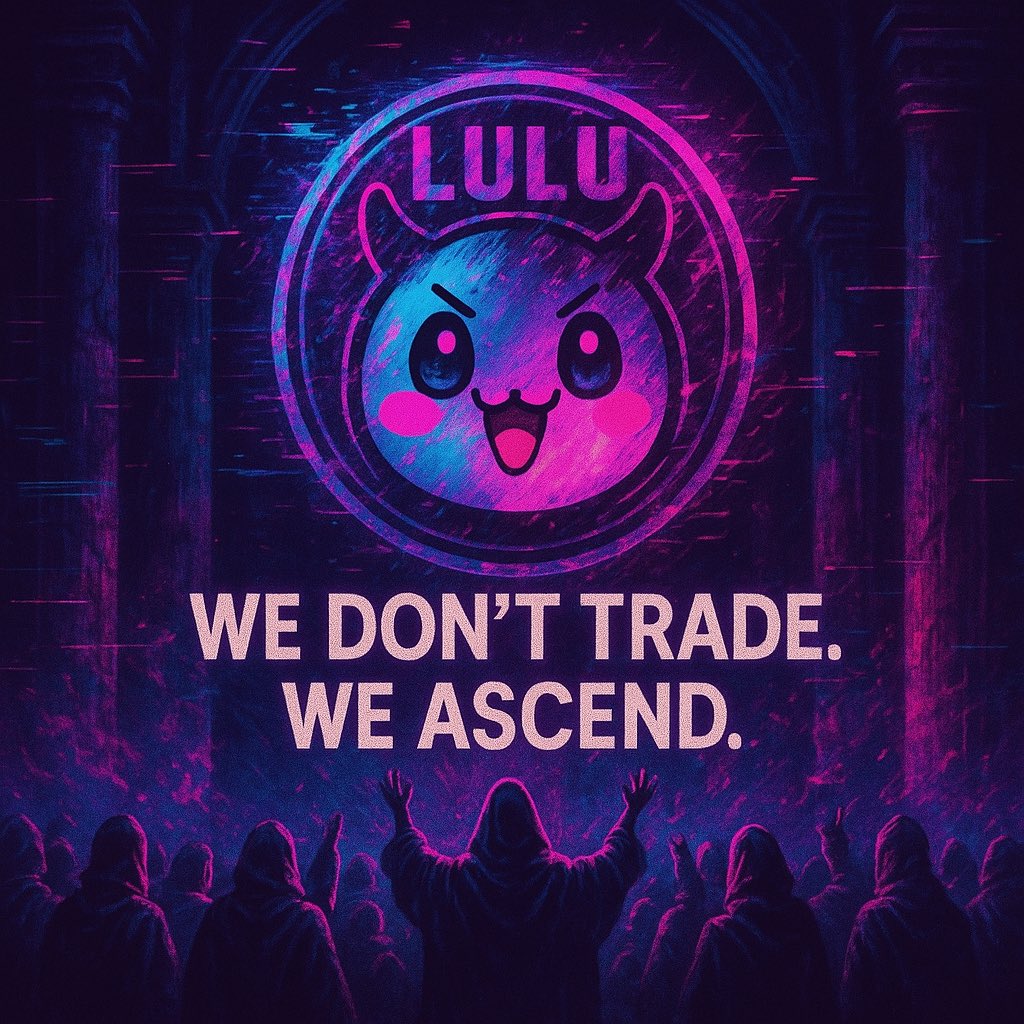 TheSolulu's tweet photo. @binance I’m all about $LULU https://t.co/o3iji6zlma