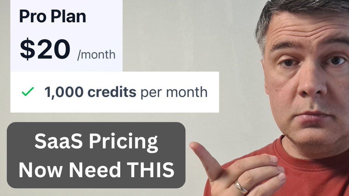 Meu novo vídeo.
Laravel SaaS com preços em Créditos/Tokens: Projeto de Demonstração
https://t.co/O1d4bItKxo
Acredit