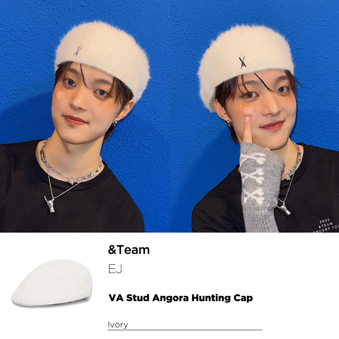 varzar_japan's tweet photo. #andTEAM #EJ 様着用🐰💗
#varzar の #huntingcap 💋
本日の #ベストヒット歌謡祭 に出演される日本でも韓国で大人気🇯🇵❤️🇰🇷の #エンティーム メンバー #ウィジュ 様が #バザール のVA Stud Angora Hunting Capのアイボリーを #コンサート でご着用くださいました✨
アンゴラ素材40%も配合なので、真冬でも暖かく様々なコーデでご活用いただけること間違いなしです🎉
カラーはブラックとアイボリーの2色展開☘️ ぜひ推しとお揃いを探してみてねっ! 💕
📢ご購入は下記リンクをクリック
【Qoo10】https://t.co/YzLoEgGrb4
【BUYMA】https://t.co/ihsdW3Dmwh
【amazon】https://t.co/iyO3tpPzno
📢 VARZAR公式 #LINE 友だち限定 ✨
Qoo10で使える✨200円✨クーポンも配布中🤭💟
#의주 #앤팀