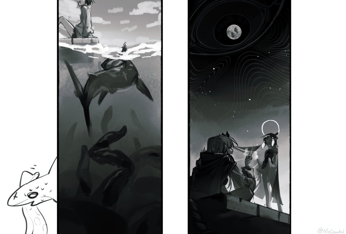 🐙💀

都2025了人外控還在發力 把RAFT畫成DREDGE🏳️