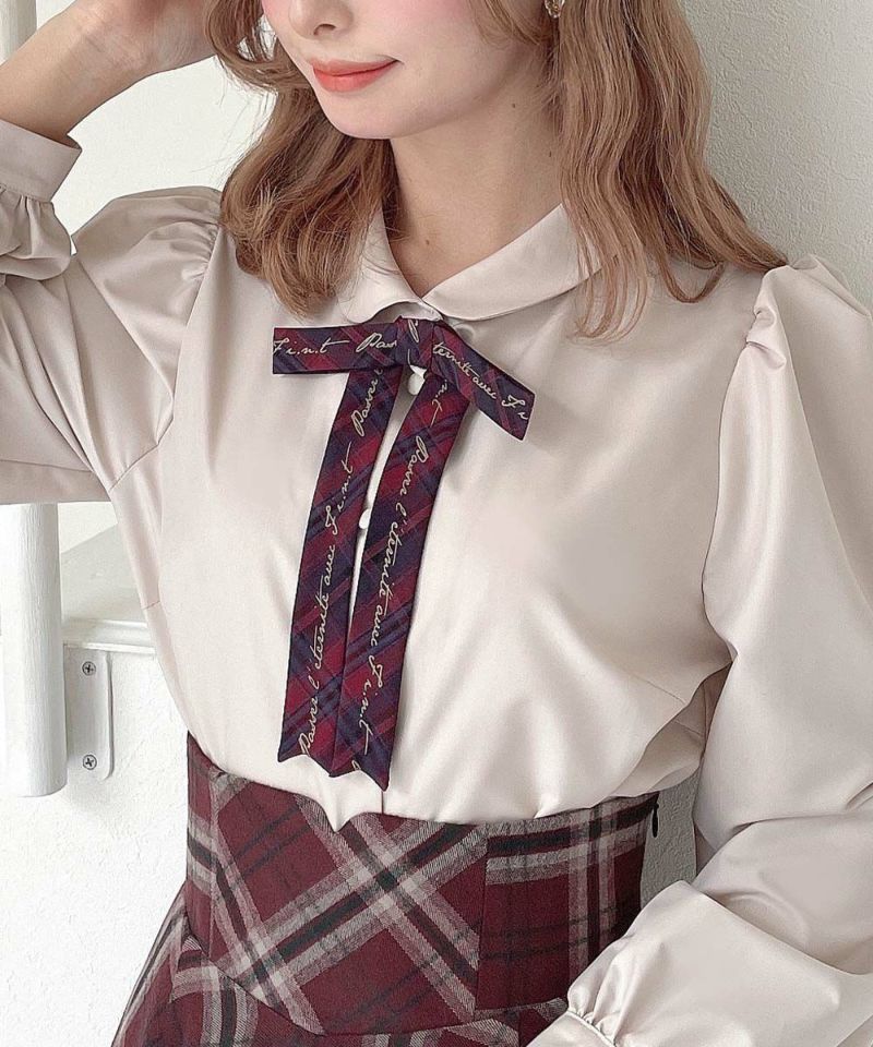 ☑︎𝑃𝑟𝑒 𝑂𝑟𝑑𝑒𝑟
チェック柄のリボンタイがかわいい…❤
fint-shop.com/c/all/56AF02j0…