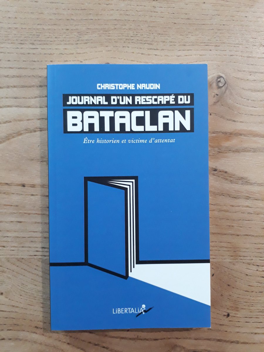 Ce matin, je relis des pages du « Journal d’un rescapé du Bataclan » de l’ami <a href="/NaudinChristoph/">Naudin Christophe</a> 
Ne jamais oublier les victimes du 13 novembre et leurs proches.
Force à elles et à eux.
<a href="/LibertaliaLivre/">Éditions Libertalia</a>
