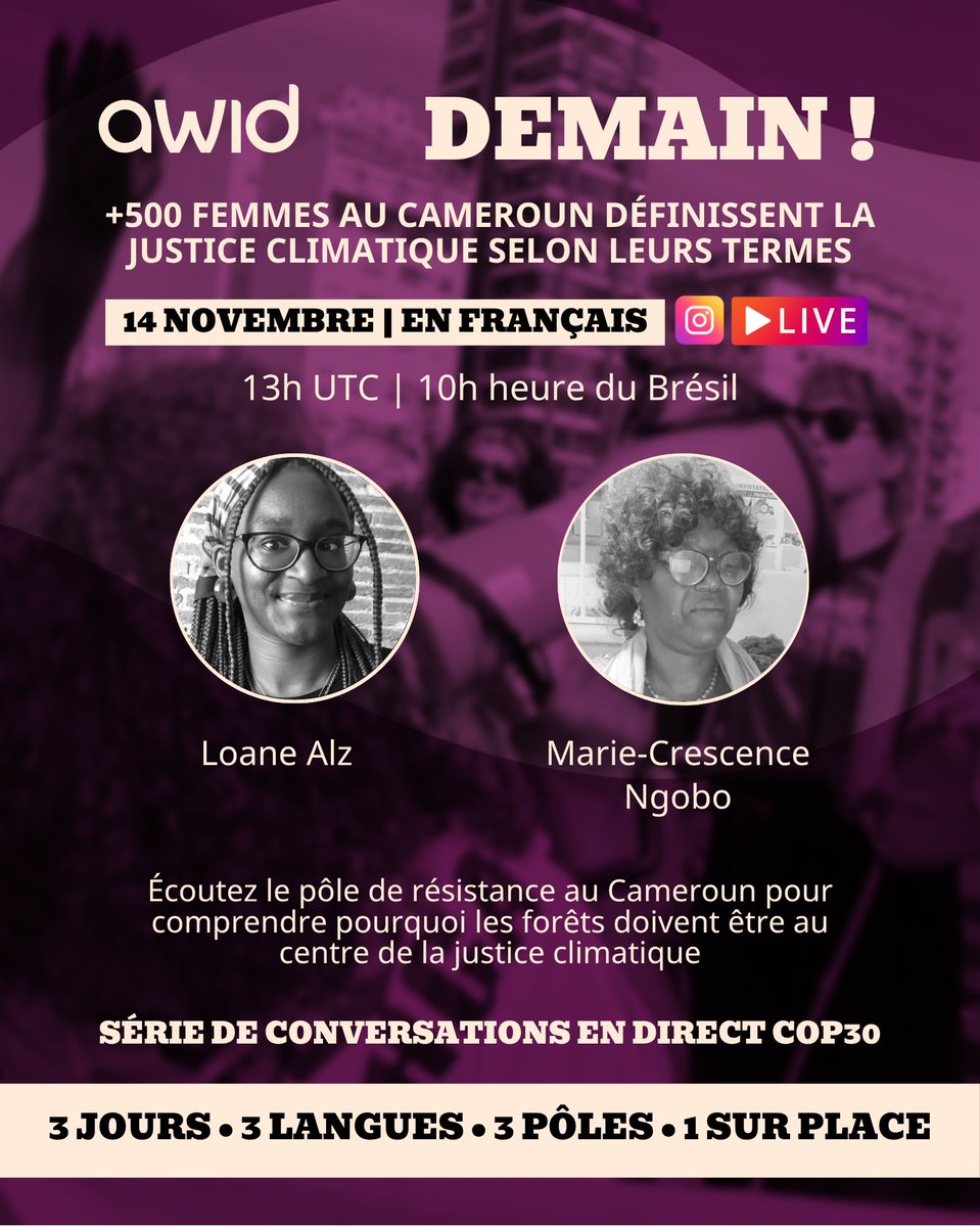 AWID en français tweet media