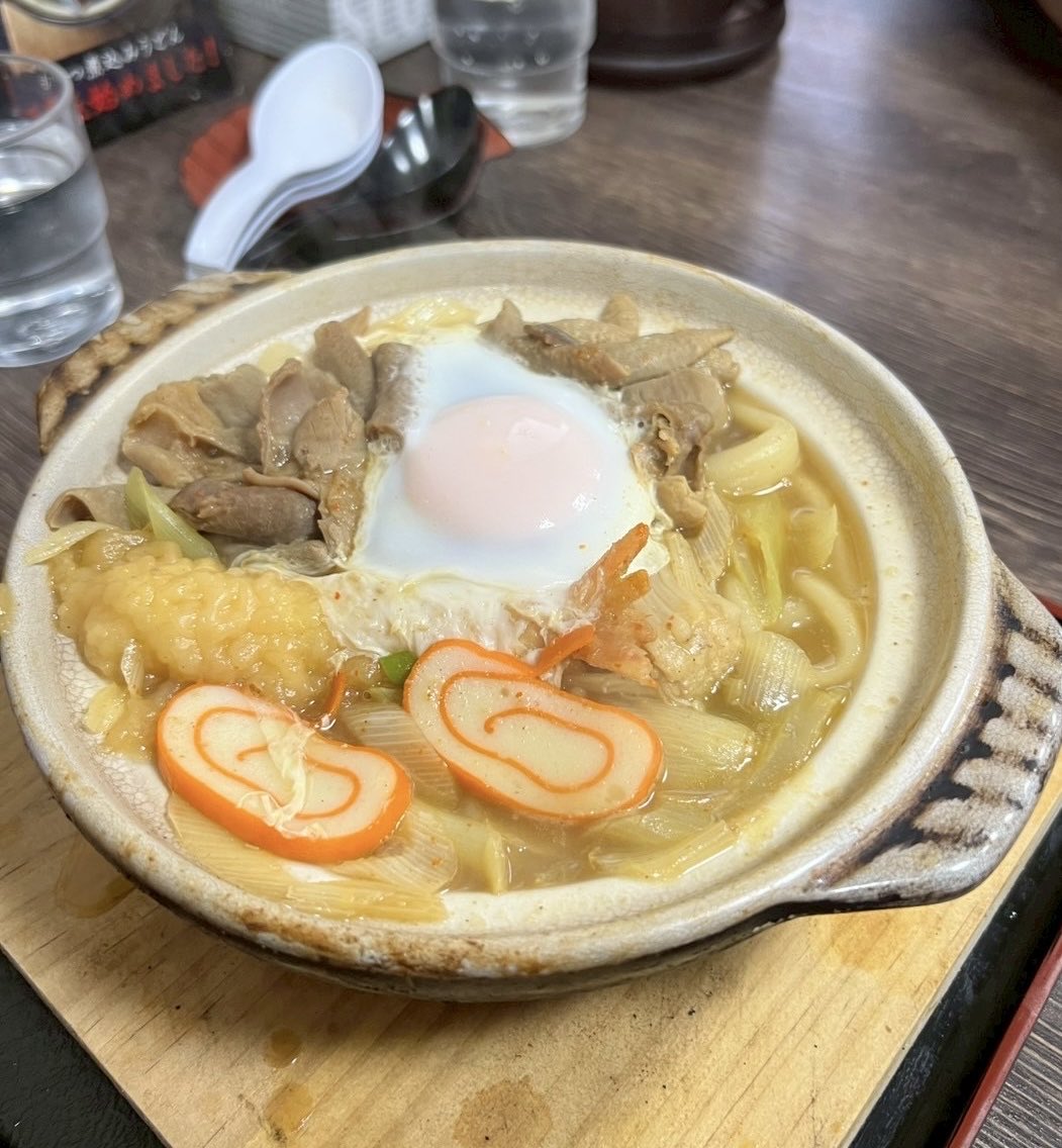 この前食べた富山、糸庄のもつ煮込みうどん。 最高です！ #ss775 #糸庄