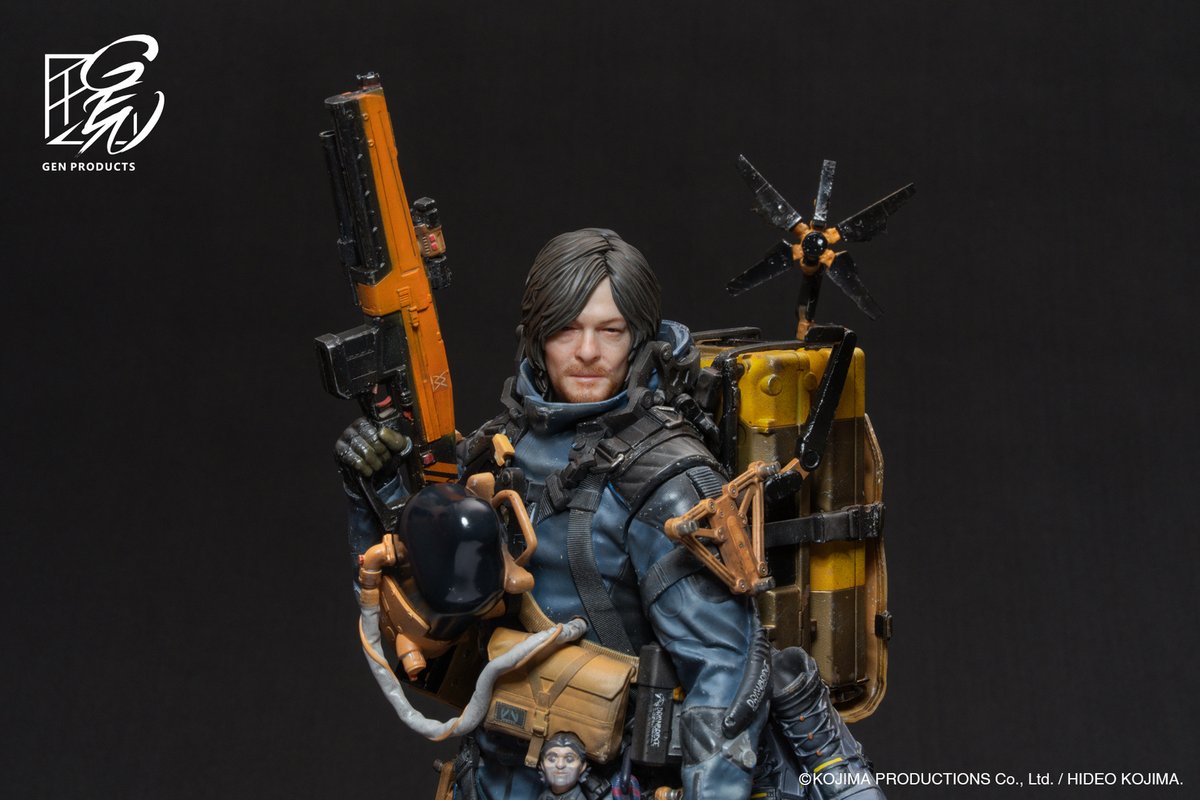 TAITO_G_G_JPN's tweet image. 【予約受付は明日まで】 

GEN PRODUCTS
DEATH STRANDING 2: ON THE BEACH
サム 1/7スケールスタチュー

ご予約し忘れのないようにお気を付けください

■予約受付締切
2025年11月14日(金) 23:59

■詳細
taito-goods.jp/shop/pages/dea…

#GENpro #デススト2