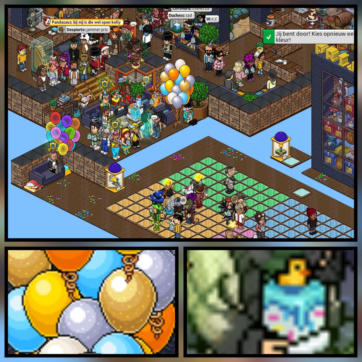 AnouksHabboX's tweet image. 11 jaar ambassadeurs!
Feest in de amba-hub met de amba&apos;s en fansites 🎈💃
@Habbo_Staff 
@HabboFeverBE
@NLHabboFeeling