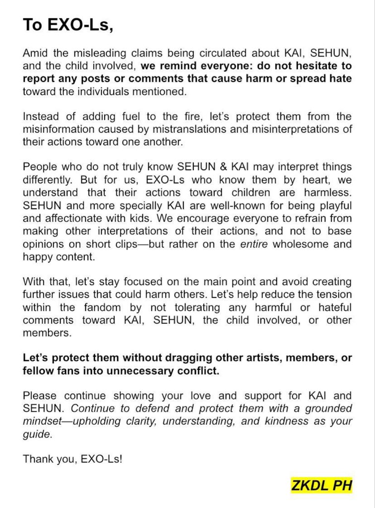ucomel_'s tweet photo. WE ARE WITH KAI SEHUN &amp; EXO 

#PROTECTKAI #PROTECTSEHUN
#PROTECTEXO @weareoneEXO https://t.co/D4ssVuY5FE