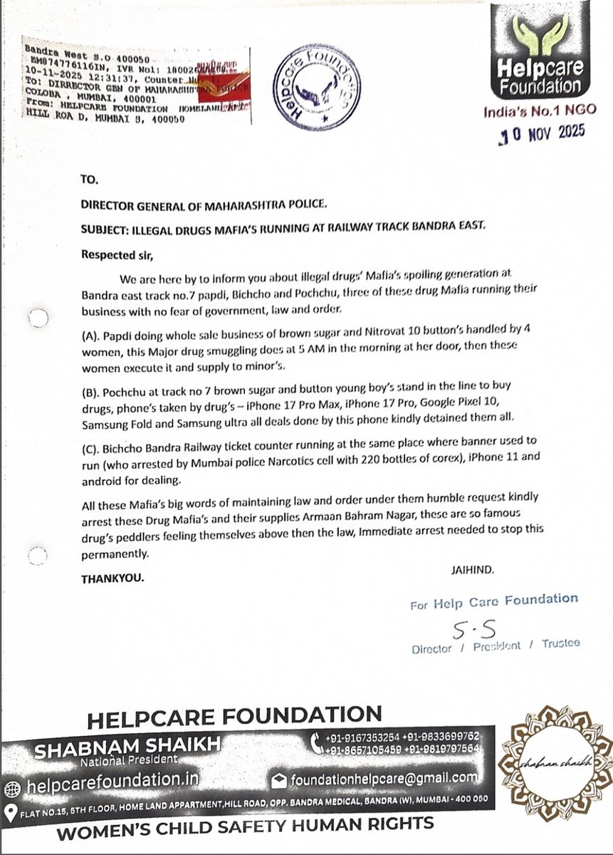 Brown sugar on high sales at Bandra East why?
#pohchu #bichchoo #papdi
We want immediate action &amp; arrest to stop this nuisance permanently.
Are you gonna allow your children to consume brown sugar? <a href="/CMOMaharashtra/">CMO Maharashtra</a>
<a href="/DGPMaharashtra/">महाराष्ट्र पोलीस - Maharashtra Police</a> <a href="/MumbaiPolice/">मुंबई पोलीस - Mumbai Police</a> <a href="/RailMinIndia/">Ministry of Railways</a> <a href="/narcoticsbureau/">NCB INDIA</a>