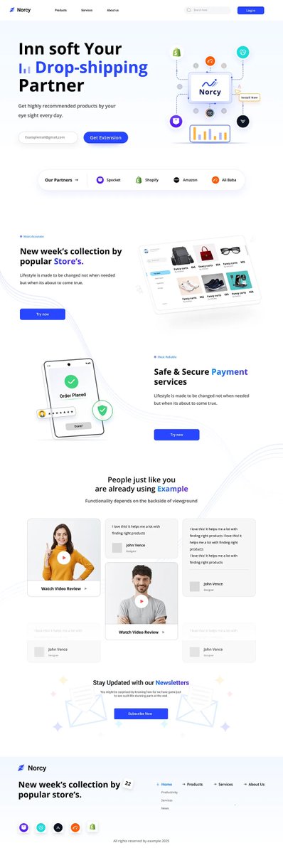 JustMansoor's tweet image. My New! E-Commerce Website Design

Step into a sleek, AI-powered eCommerce experience that doesn’t just display products it understands your shopping behavior. Designed to help you:

#appdesign #UIUXDesign #designer #Productivity #Crypto #BTC #Trump