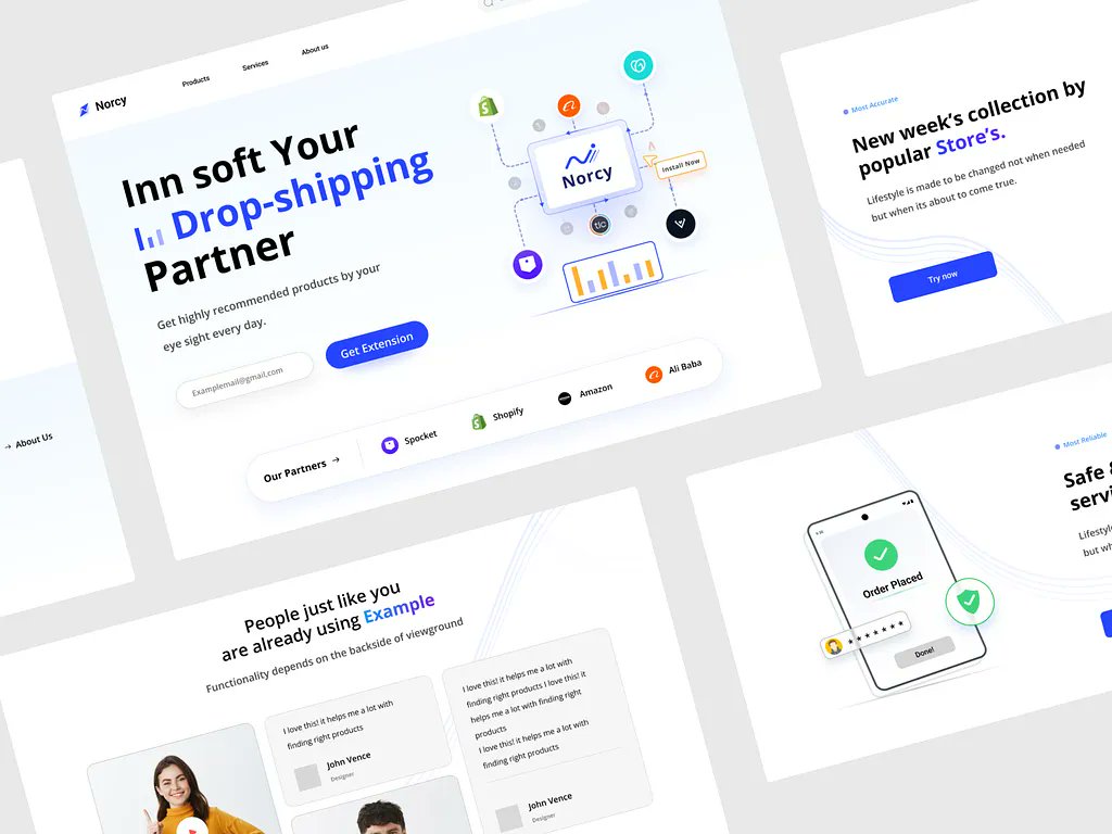 JustMansoor's tweet image. My New! E-Commerce Website Design

Step into a sleek, AI-powered eCommerce experience that doesn’t just display products it understands your shopping behavior. Designed to help you:

#appdesign #UIUXDesign #designer #Productivity #Crypto #BTC #Trump
