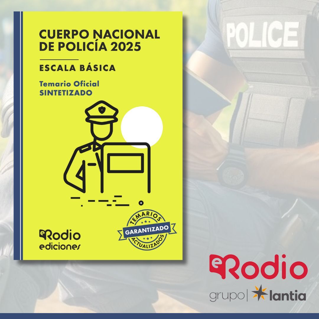 🚨La cuenta atrás ha comenzado. Prepárate hoy para asegurar tu futuro como Policía Nacional.🚔

➡️ Recibe el libro ya en casa: hubs.li/Q03q5y8v0

#edicionesrodio #lantiapublishing #policia #policianacional #trabajo #futuro #empleo #motivacion #futuro