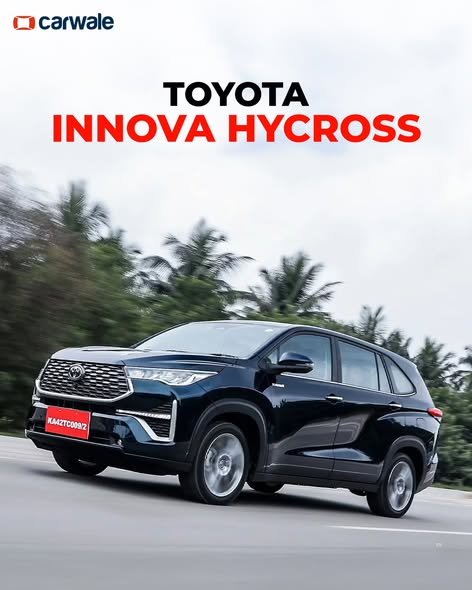 CarWale's tweet photo. 🌟 From its striking front fascia to the spacious interiors, every frame highlights a new detail worth admiring in the Toyota Innova Hycross!
Which side of the Hycross speaks to you the most? 👀
#toyota #innovahycross #toyotainnovahycross #toyotaindia #toyotamotors #cwphotos https://t.co/XNs0dSUqyu