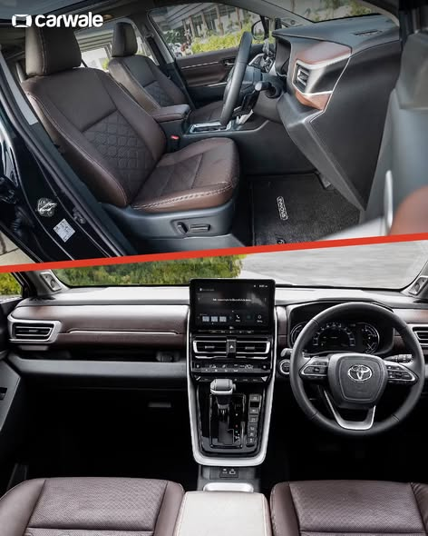 CarWale's tweet photo. 🌟 From its striking front fascia to the spacious interiors, every frame highlights a new detail worth admiring in the Toyota Innova Hycross!
Which side of the Hycross speaks to you the most? 👀
#toyota #innovahycross #toyotainnovahycross #toyotaindia #toyotamotors #cwphotos https://t.co/XNs0dSUqyu