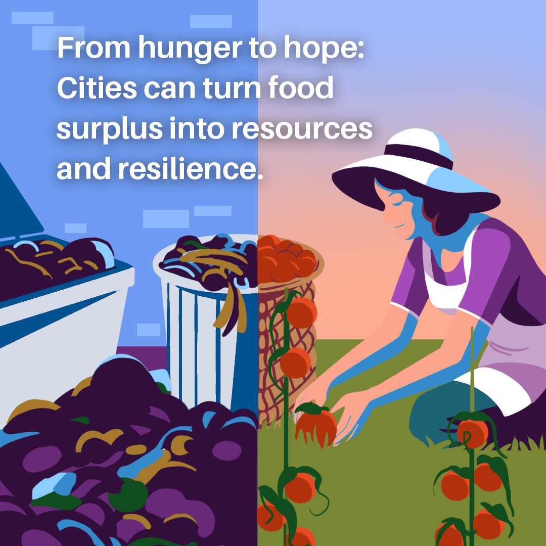 Cities consume 70% of the world’s food &amp; generate half of its waste.

But in Brazil — the host of this year’s #COP30 — cities are stepping up, leading the #GenerationRestoration movement.

From sustainable farming to climate education, they’re shaping a resilient future.

Learn