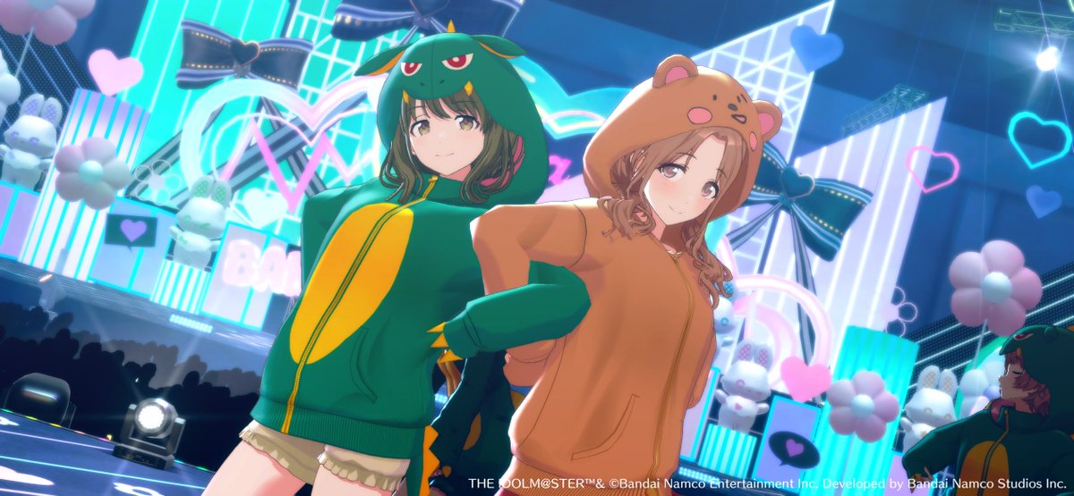 七草 にちかさん、市川 雛菜さんの衣装 🐉もちもちドラゴンパーカー