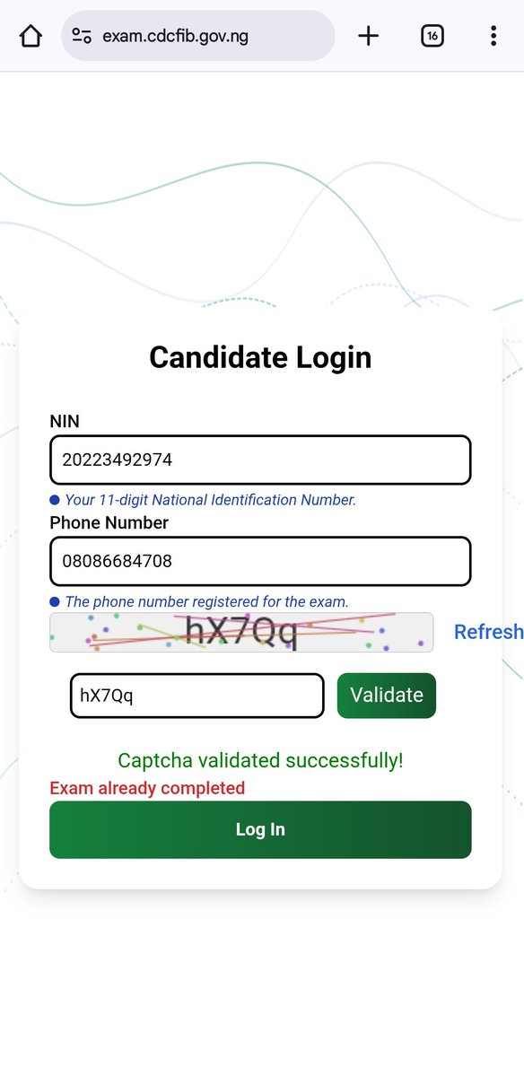 john_vic_'s tweet photo. This is just 9:19am and the page is already telling me exam completed, whereas I havent done it

Please help https://t.co/aJm9h69xuA