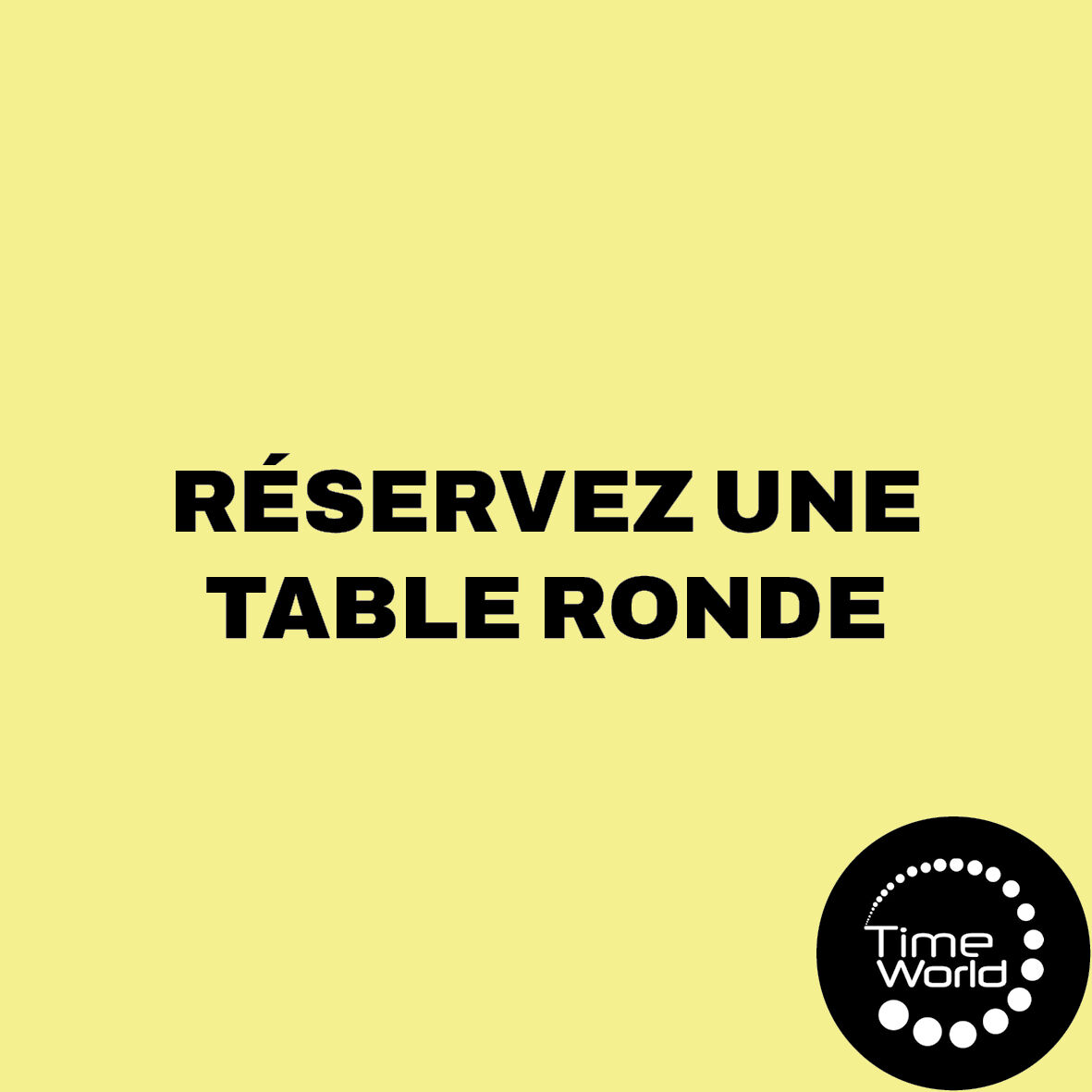 TimeWorldEvent's tweet image. ⚠️ Derniers créneaux #TableRonde pour #TimeWorld2025 !
📅 3-5 déc – Besançon
🎟️ timeworldevent.com/8/?page_id=504