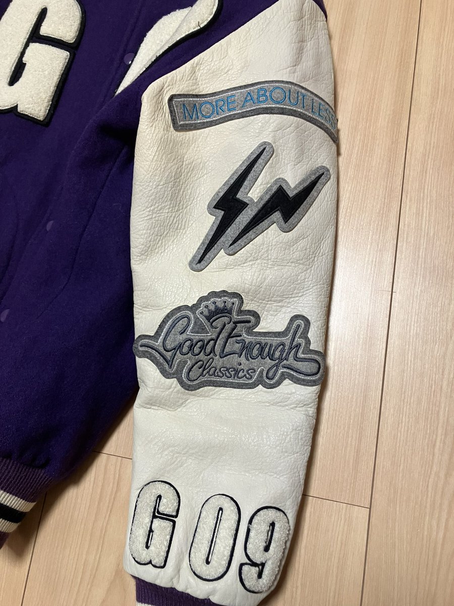 nekochanguitar's tweet photo. 遂に念願の…goodenoughラストスタジャン！
#90s裏原系
#90sarchive 
#electriccotage 
#moreaboutless
#90s古着
#90sビンテージ https://t.co/cs7ZVAiL7P