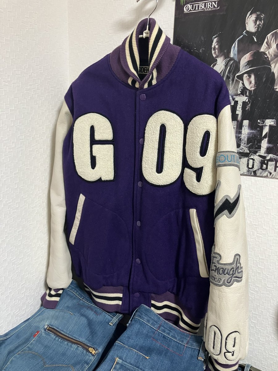 nekochanguitar's tweet photo. 遂に念願の…goodenoughラストスタジャン！
#90s裏原系
#90sarchive 
#electriccotage 
#moreaboutless
#90s古着
#90sビンテージ https://t.co/cs7ZVAiL7P