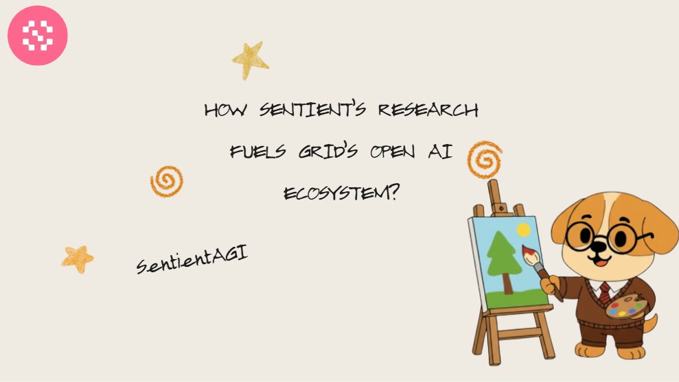 HUNTERCOIN95's tweet image. TOPIC 84 | EDUCATOR WEEK 19 | HOW SENTIENT’S RESEARCH FUELS GRID’S OPEN AI ECOSYSTEM?
@SentientAGI | @sentient_found | @SentientAGI_vn
@vivekkolli  | @abhishek095  |@qzxcle  |@LeaderX_btc 
@0xsachi | @duckk9x | @gokuoldskool
#GRID #SentientAGI 

AI is evolving at an unprecedented
