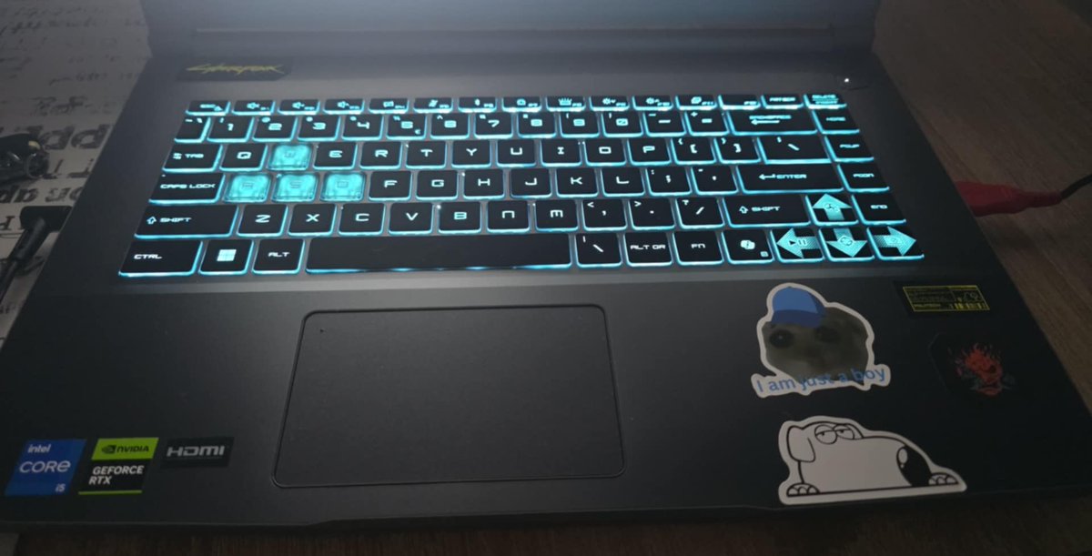 Impact2137's tweet image. Hey, I have a little announcement! I managed to get a new laptop that will allow me to work on my arts while abroad. I have a backup of KK on Google Drive and it's been downloading since last Monday (I love German internet). I'll start cooking soon. :]