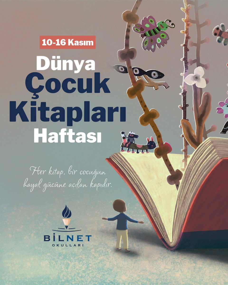 Dünya Çocuk Kitapları Haftası Kutlu Olsun. 📚

#BilnetOkulları #BilnetSchools #DünyaÇocukKitaplarıHaftası