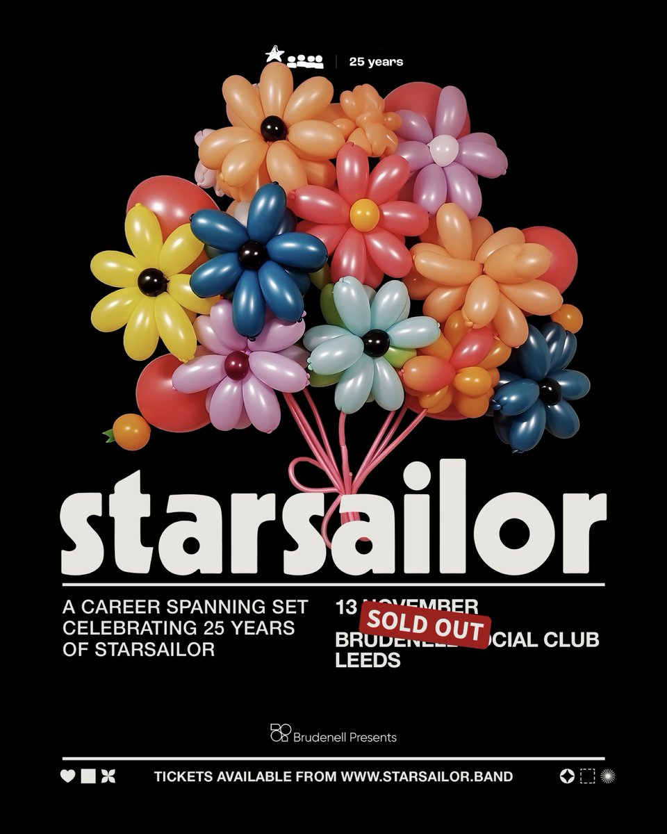 It's another busy night! 🙏🏻 

<a href="/AdmiralFallow/">Admiral Fallow</a> + <a href="/railreplacement/">Rail Replacement Bus Service</a> 🌿

<a href="/Starsailorband/">Starsailor Official</a> + Ed Harcourt - SOLD OUT 🎉

➡️ brudenellsocialclub.co.uk