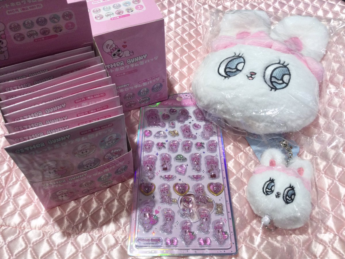 本日の営業時間は21時まで🕘🩰🤍

エスターバニー新商品入荷いたしました🐰🎀◝✩
シークレットホログラム缶バッジ人気です🫖💕︎

渋谷にお立ち寄りの際にはぜひご来店ください📍♡

#pickupランキン
＃渋谷
#shibuya
#エスターバニー

※電話やDMでのお問い合わせはご遠慮ください。