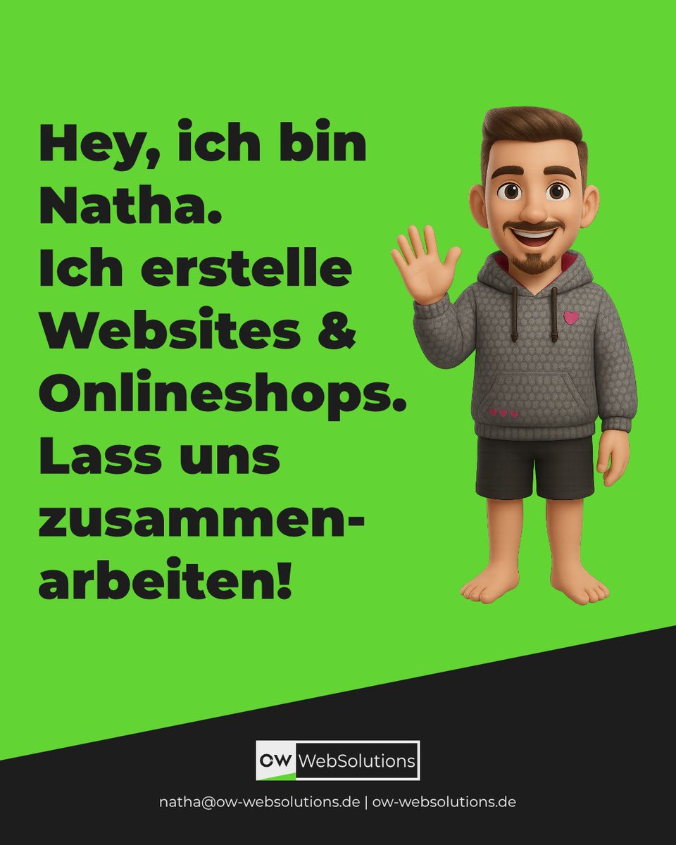 ow_WebSolutions's tweet photo. Für mich zählt das Miteinander, nicht der Auftrag. Darin liegt der Unterschied 😊
👉 https://t.co/1fTLhtMmoj
#business #marketing #onlinemarketing #website #onlineshop #wordpress #woocommerce #freelancer #freelancing #webdesign #webdesigner #seo #unternehmer #webagentur #untern https://t.co/LMaUia0OnU
