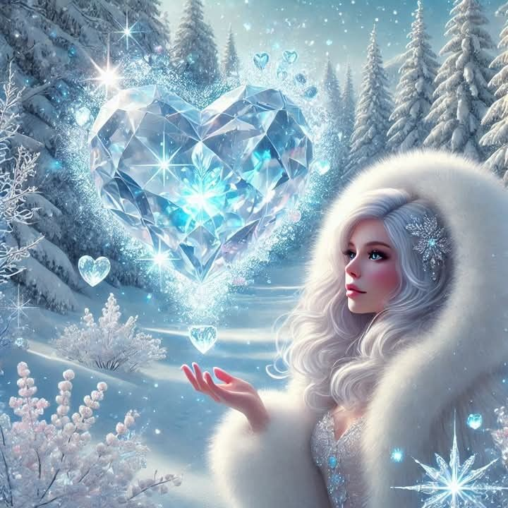 #vss365 #FoxProse <a href="/FoxProse/">Fox Prose</a> #fairytalepoets #loveletters 💌 

Snow Moon, has diamond in her eyes, sweet and cold as ice. All he sees is what his mind mirrors in his internal state of poetry... Her in pearl string lingerie of shaded curves that shadow the rhythms of  his #numbered