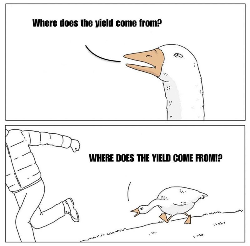 اولین سوالی که در مواجهه با هر نوع پروژه کریپتویی باید بپرسید:
- سود از کجا میاد؟!
- درآمد پروژه چیه؟!

اگر مدل درآمدی منطقی و پایداری وجود نداشت یعنی اینکه، منبع درآمد خود شمایید!
اینجوری تقریبا ۹۰٪ کریپتو را میتونید فیلتر کنید!