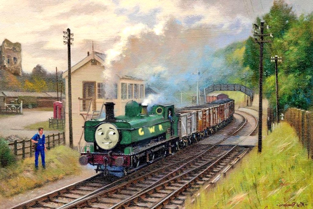 After the Little Western crosses the Arlesburgh Harbour Bridge, the railway built a new station to the north of the river mouth. This station is called Arlesburgh Castle, as it is located near the ruins of the old fort.