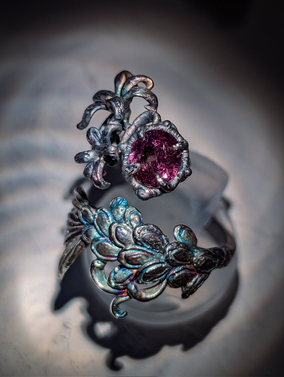 人魚と忘れられた彼岸花〛 カラーチェンジガーネット #デザフェス62