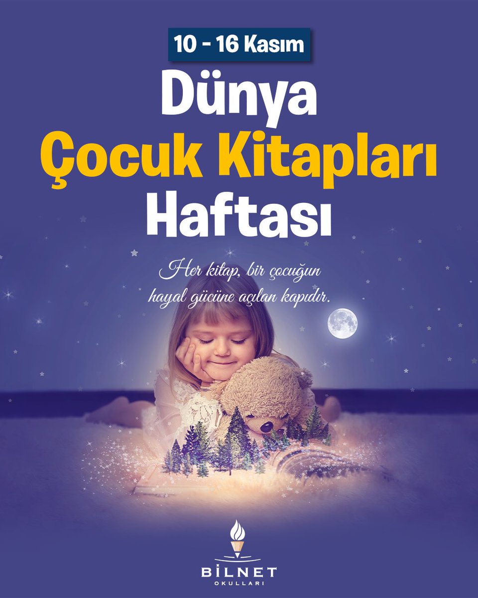 Dünya Çocuk Kitapları Haftası Kutlu Olsun. 📚

#BilnetOkulları #BilnetSchools #DünyaÇocukKitaplarıHaftası