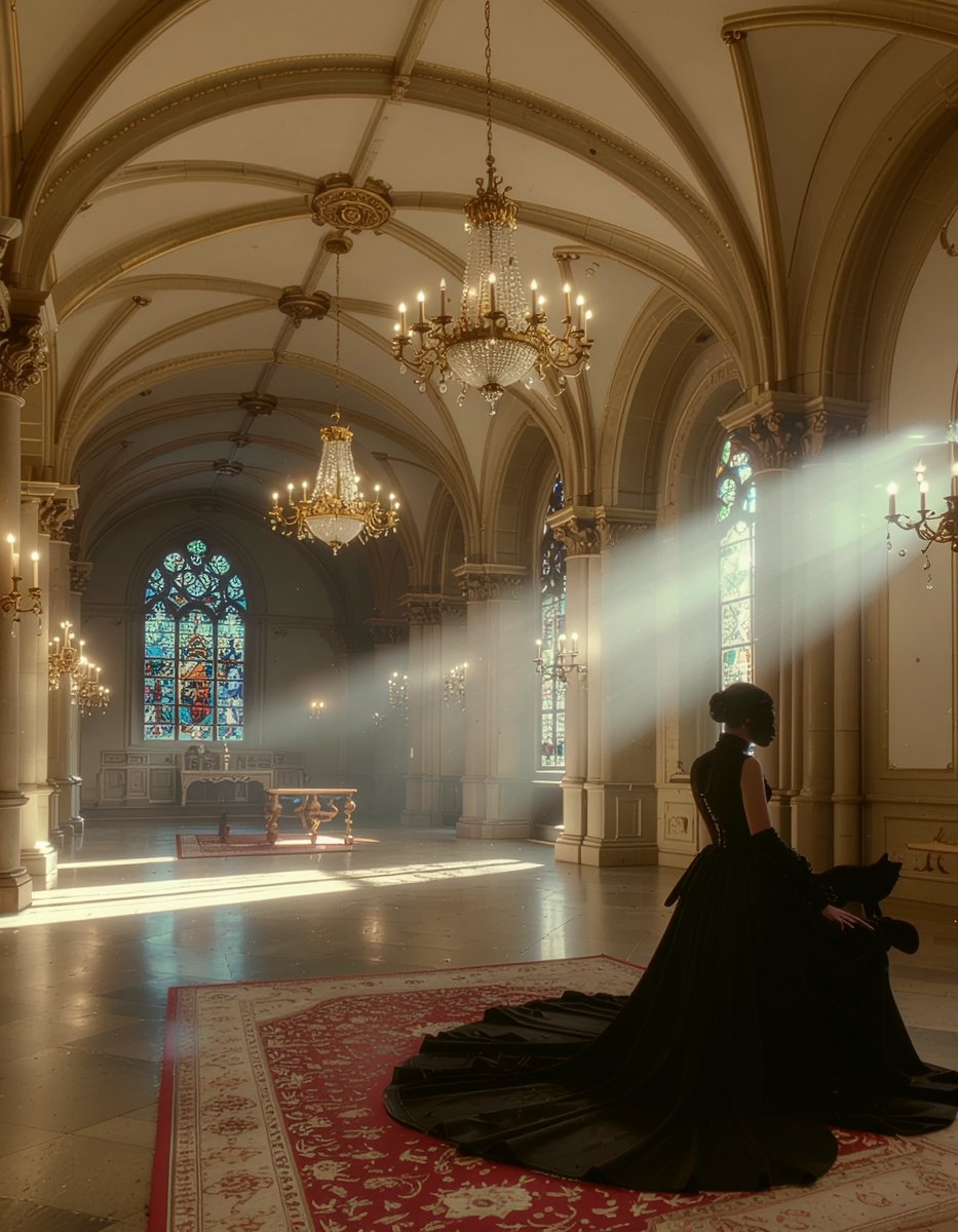 PolySketch303's tweet image. あまりゴシック様式がキラキラしたイメージがないのですが、、、こんなかんじかなあ

#AIArchitecture