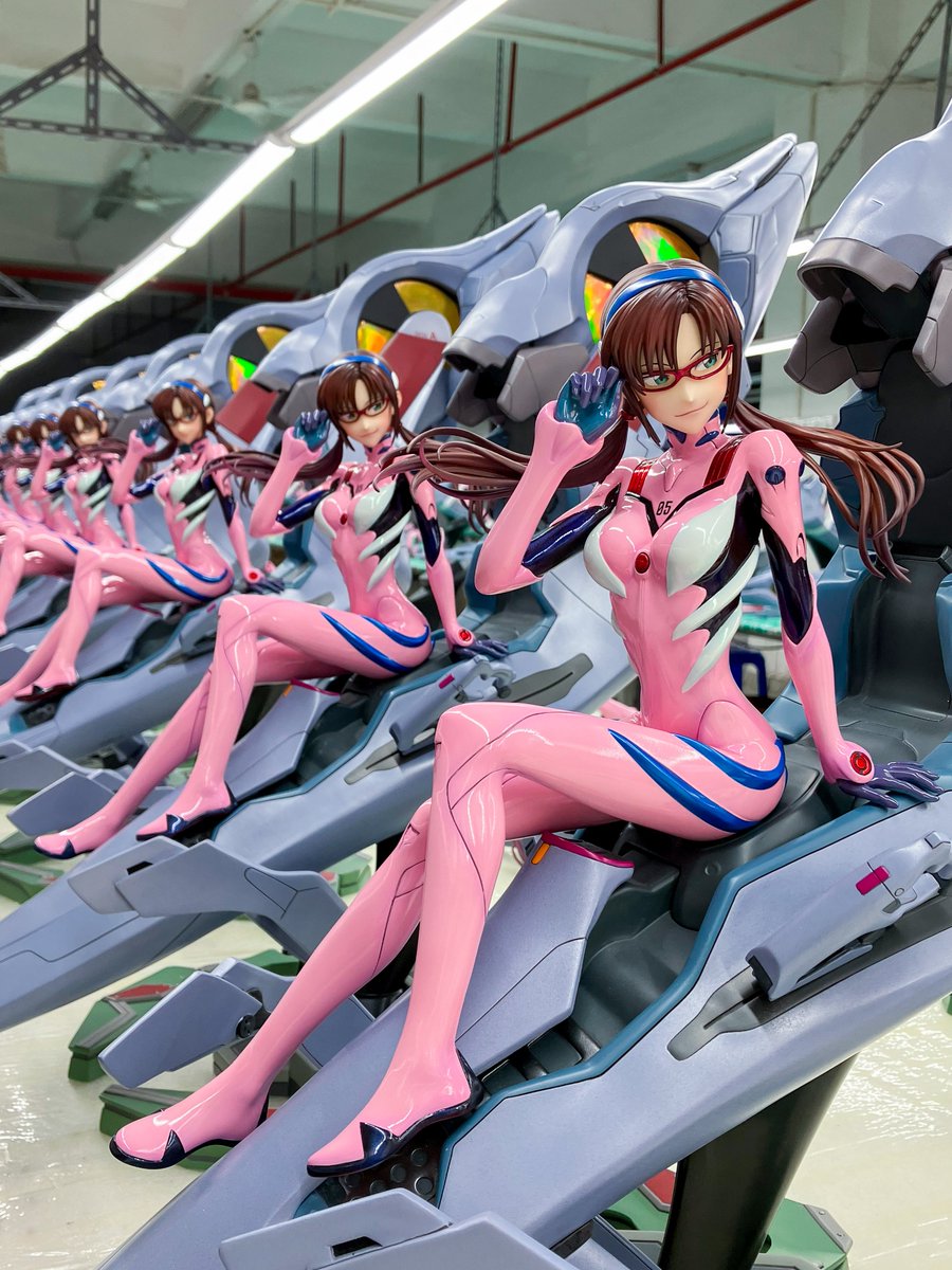 量産工場突撃💥 ＼ 『ヱヴァンゲリヲン新劇場版』より、 「真希波