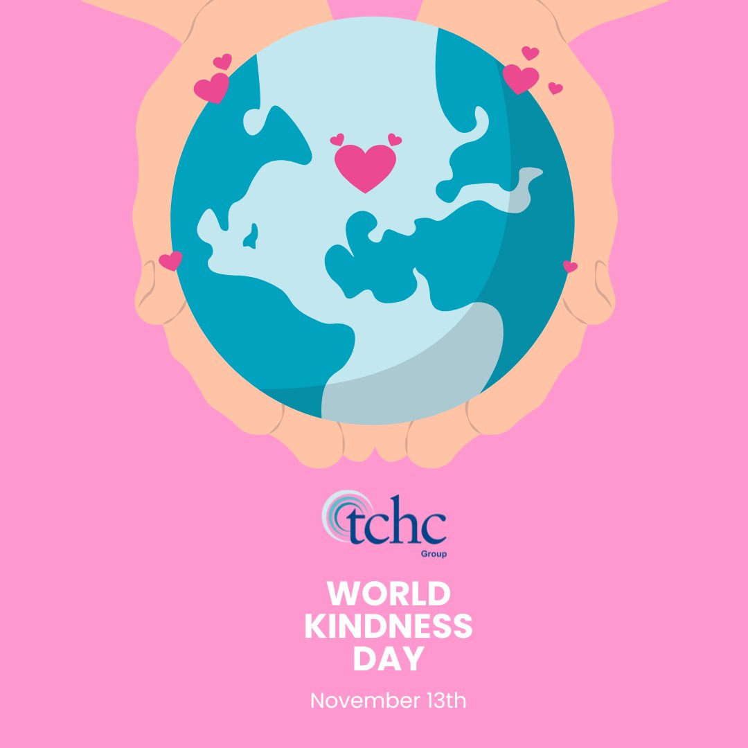 tchcgroupltd's tweet image. At TCHC, we believe small acts create big impact. 

This World Kindness Day, let’s lift each other up and spread kindness together. 🩷🩵

#tchc #worldkindnessday #spreadkindness #talk #support