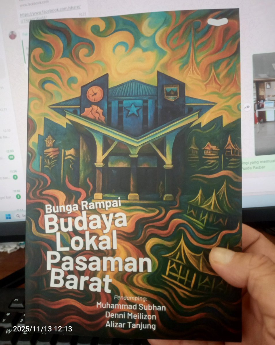 SELAMAT atas terbitnya buku “Bunga Rampai Budaya Lokal Pasaman Barat" yang ditulis 60 Penulis Pasaman Barat, peserta Bimtek Penulisan Konten Budaya Lokal Tahun 2025 yang diterbitkan Dinas Perpustakaan dan Kearsipan Kabupaten Pasaman Barat.