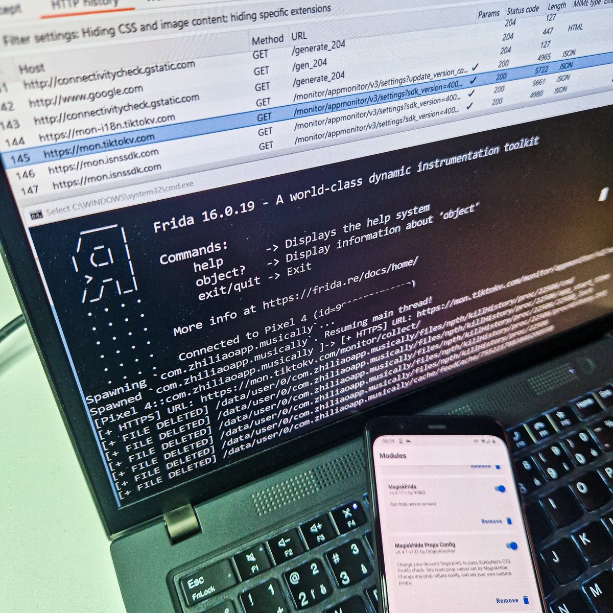 androidmalware2's tweet image. How to build Android Bug Bounty lab

Guide to configuring emulators, real devices, proxies, Magisk, Burp, Frida by @yeswehack  
yeswehack.com/learn-bug-boun…