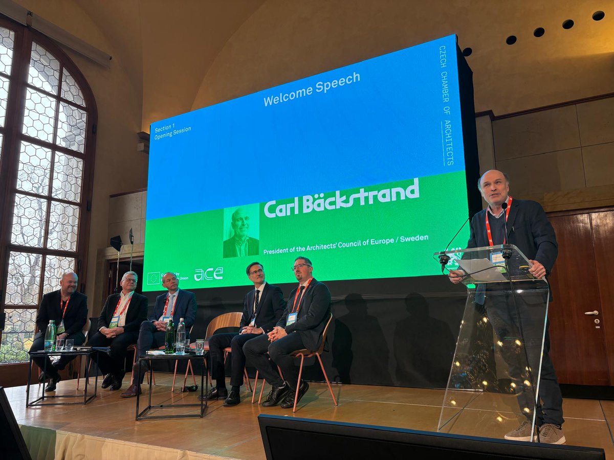 Ace_Cae's tweet image. Live from  #PragueCastle 🏰The conference Affordable and Quality Housing for All brings together architects, policymakers &amp;amp; researchers from across Europe.
Let’s build on the past to design the future 🏙️
#AffordableHousing #DesignTheFuture
With the support of @Creative Europe.