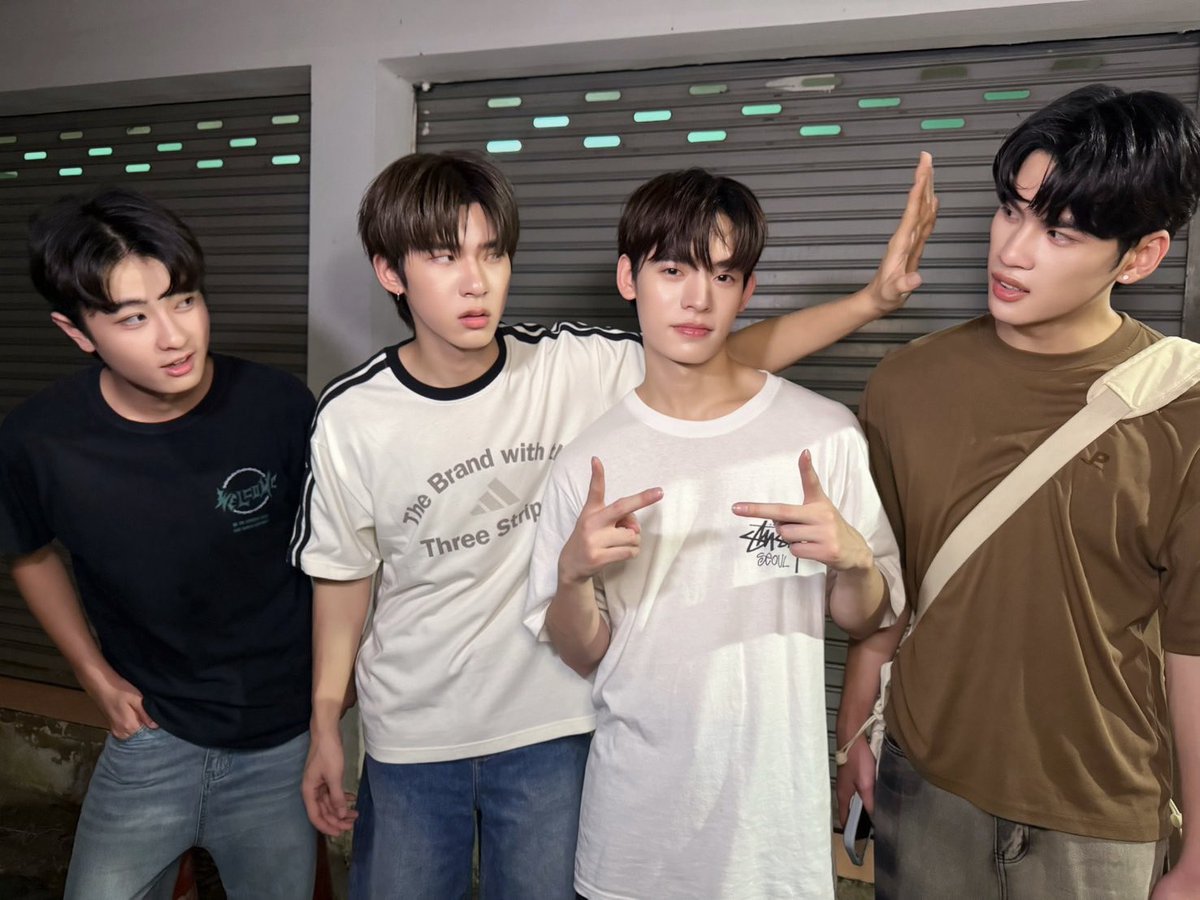 npblent's tweet image. 📸Liberadas novas imagens dos bastidores de #DuangWithYouSeries!

#ด้วงQ22แล้วนะเธอ 
#ด้วงกับเธอSeries