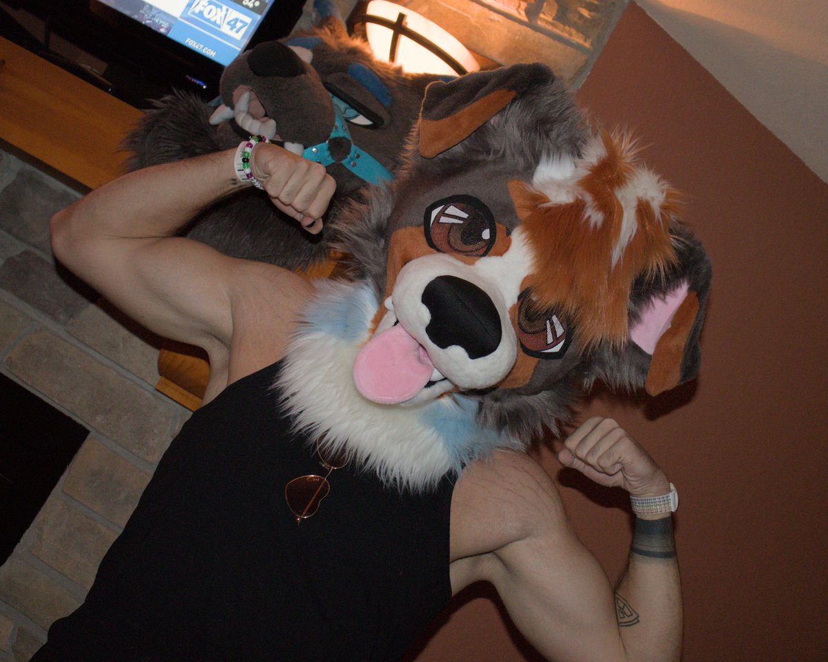 BoosterDawg's tweet image. #Aquatifur was fun as hell this year 😎 only my second con with my suit but already getting super comfy with him 🐶 

Big ups to the pals for hanging and taking pictures 😇