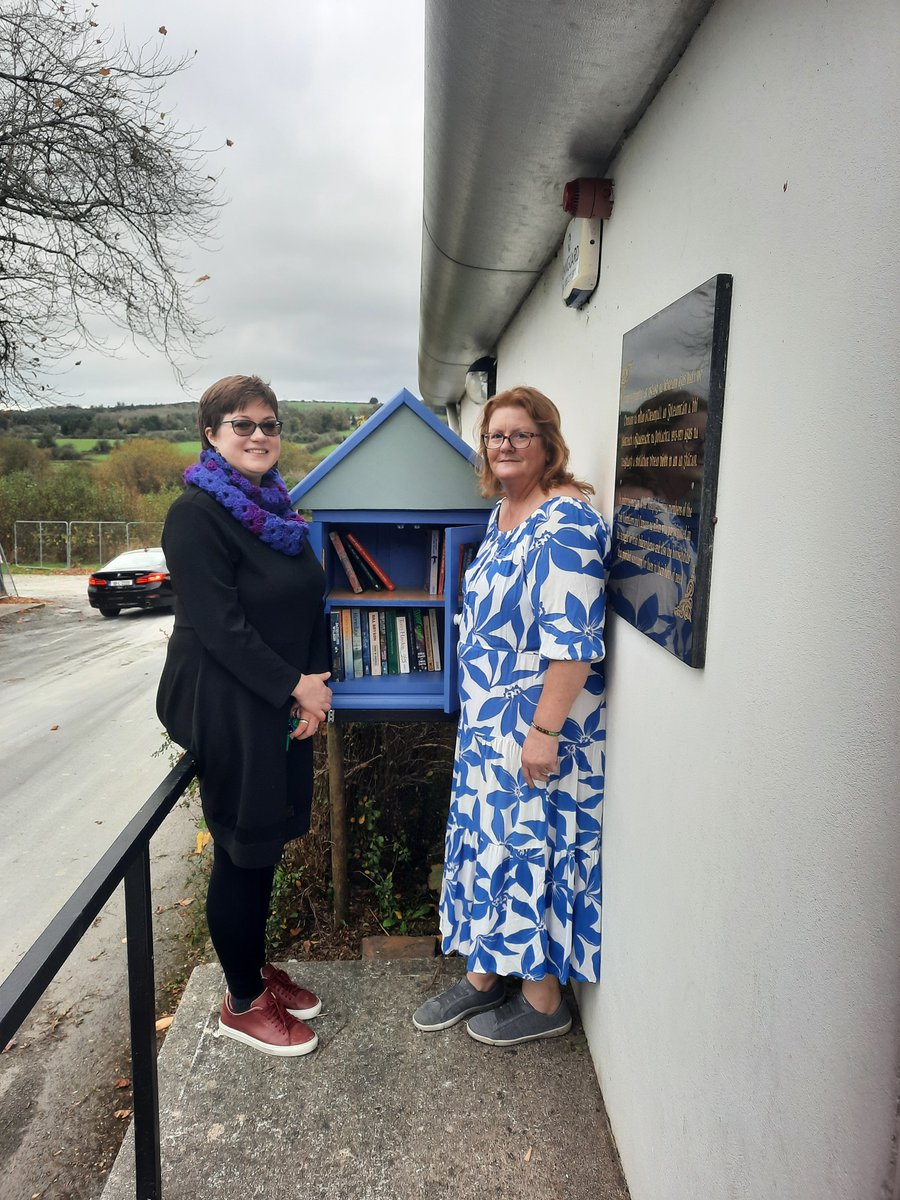 Here are 2 more from Templeglantine, Co. Limerick, and from Carrick-on-Shannon, Co. Leitrim. While I've been to both places recently, I only saw the libraries online - they are small to spot in fairness! The one in Bruff is marvellous I have to say, having seen it in person.