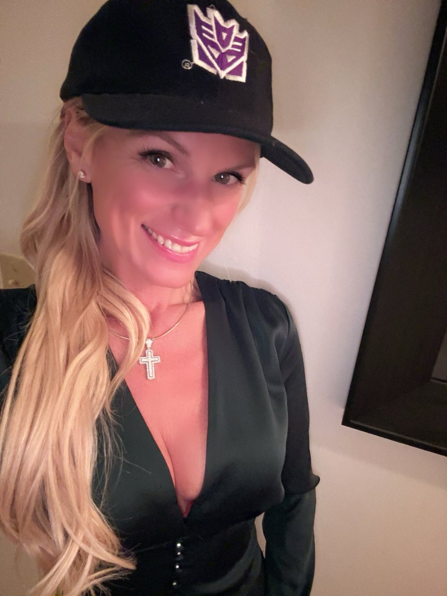 My girl somehow became in league with the Decepticons! All good I guess.  She could be wearing a Starscream hat! #Decepticons #transformers #g1 #morethanmeetstheeye